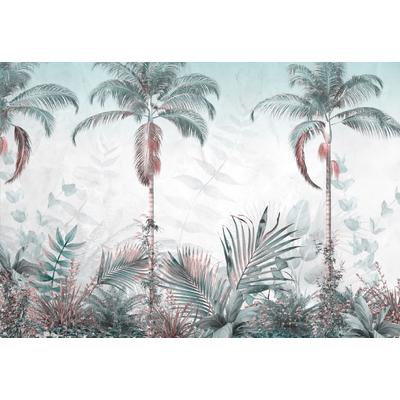 Colorfull Trees wallpaper  design , For Digital Print. Digital File.