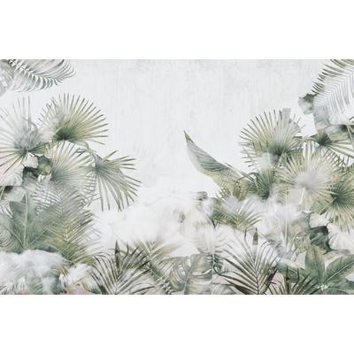 Tropical Leaves wallpaper design Layered Digital File
