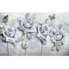 3D Big roses flowers  wallpaper design Digital file