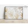 Big Gold Leaves Wallpaper Design Layered File