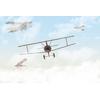 Blue Sky, Winged Biplanes for children's rooms design , For Digital Print. Digital File.