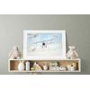 Blue Sky, Winged Biplanes for children's rooms design , For Digital Print. Digital File.