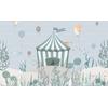 Circus Tent Underwater Kids Room Wallpaper Design