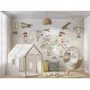 Country flags Educational world map for Kids rooms design , For Digital Print. Digital File