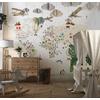 Country flags Educational world map for Kids rooms design , For Digital Print. Digital File