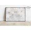 Cute animal wallpaper design with flying balloons.