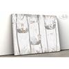Cute Animals lying in a hammock among the trees, children's room wallpaper design, layered file.