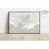 Cute whale wallpaper for children's rooms design , For Digital Print. Digital File.