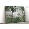 Egzotic Tropical Forest Jungle wallpaper  design , For Digital Print. Digital File.