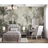 Egzotic Tropical Forest wallpaper  design , For Digital Print. Digital File.