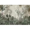 Egzotic Tropical Forest wallpaper  design , For Digital Print. Digital File.