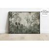 Egzotic Tropical Forest wallpaper  design , For Digital Print. Digital File.