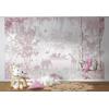 Girl's room wallpaper - children's room wallpaper design.