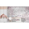 Girl's room wallpaper - children's room wallpaper design.