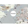 Gray Background Educational world map for Kids rooms design , For Digital Print. Digital File , Layered File