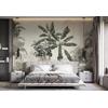 Green Banana Tree Leaves Wallpaper Design Layered File