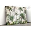 Green Brown Tropical Trees wallpaper  design , For Digital Print. Digital File.