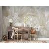 Large Banana Tree Leaves Wallpaper Design Layered File