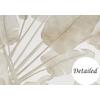 Large Banana Tree Leaves Wallpaper Design Layered File