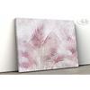 Pink Tropical Leaves Wallpaper Design Layered File