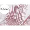 Pink Tropical Leaves Wallpaper Design Layered File