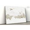 Soft Color Mountains with Winged Airplanes Kids Room Wallpaper Design