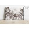 Brown Tropical Forest  wallpaper design , For Digital Print. Digital File.