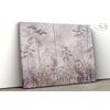 Tropical Forest Landscape Wallpaper Design in Soft Pink Tones