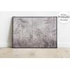 Tropical Forest Landscape Wallpaper Design in Soft Pink Tones