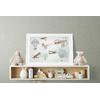 White Sky, Winged Biplanes for children's rooms design , For Digital Print. Digital File.