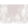 White Trees and Leaves Wallpaper Design Layered File