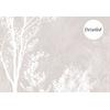 White Trees and Leaves Wallpaper Design Layered File