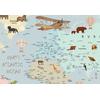 World map children's rooms design , For Digital Print. Digital File