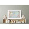 World map children's rooms design , For Digital Print. Digital File