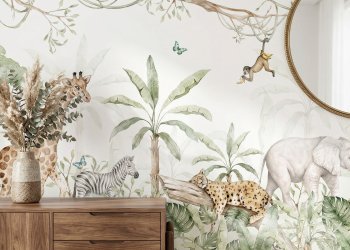 Thousands of Unique Kids' Room Wallpaper Designs